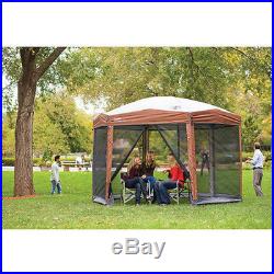 Coleman 12 By 10 Foot Hex Instant Screened Canopy Gazebo Sunsun Protection Tent