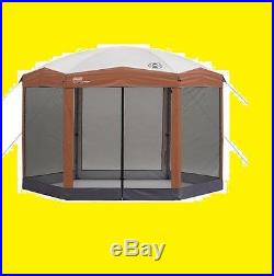 Coleman 12-by-10-foot Hex Instant Screened Canopy/Gazebo New Free Shipping