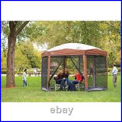 Coleman 12 x 10 Back Home Instant Setup Canopy Sun Shelter Screen House, 1 Room