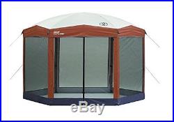 Coleman 12 x 10 Instant Screened Canopy Campout Bug Wind Tent NEW