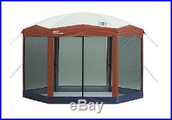 Coleman 12 x 10 Screened Canopy Backyard Sports Camping Instant Shade Protection