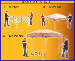 Coleman 12x10 Instant Screened Canopy Gazebo Patio Deck Furniture Outdoor Picnic