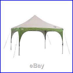 Coleman 12x12 Straight leg instant shade canopy Sun Shelter