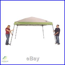 Coleman 12x12 Wide Base Instant Canopy Sun Shelters, Durable Welded Steel Feet