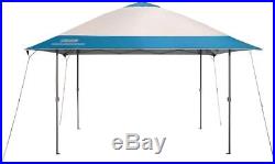 Coleman 13 x 13 Instant Eaved Shelter Adjustable Height Pop Up Tent Lighted