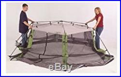 Coleman 15 x 13 Instant Screened Shelter Camping Tailgating Shade Canopy Tent