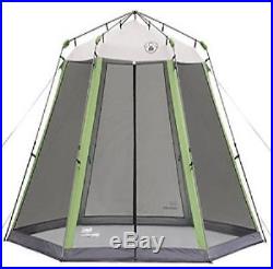 Coleman 15 x 13 Instant Screened Shelter Camping Tailgating Shade Canopy Tent