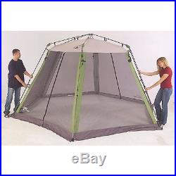 Coleman 15 x 13 Instant Screenhouse Canopy Camping Tent Outdoor Pool Patio New