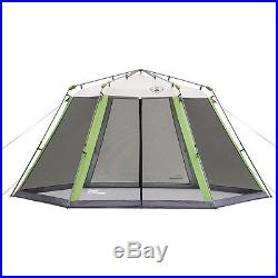 Coleman 15' x 13' Straight Leg Instant Screened Shelter (195 sq. Ft Coverage)