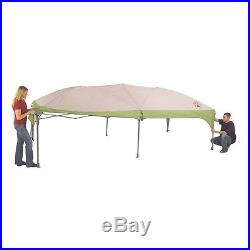 Coleman 16 x 8 Instant Sun Shelter, Shade Tent, Canopy, Outdoor Sunwall Protects