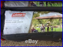 Coleman 2000023972 13 x 13-Foot Portable Back Home Instant Eaved Shelter Canopy
