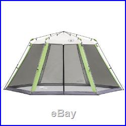 Coleman 2000032019 15 x 13-Foot Green Durable Camping Instant Screen Shelter