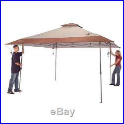 Coleman Camping Tailgating Eaved Instant Canopy Shelter 13' x 13' (Open Box)