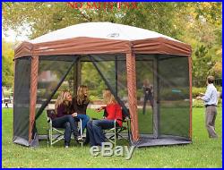 Coleman Canopy Instant Tent Screened Canopy Gazebo Screenhouse Outdoor Portable