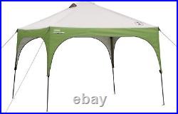 Coleman Canopy Tent 10 x 10 ft Sun Shelter with Instant Setup Shade Canopy