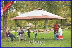 Coleman Canopy Tent 13 X 13 Sun Shelter With Instant Setup, Khaki