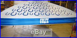 Coleman Dome Canopy NFL Football Indianapolis Colts 10'x10' With 1 Shade Wall