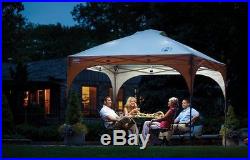 Coleman Dome Instant Canopy Beige 10 X 10 Feet Tent Large Garden Camping Shelter