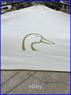 Coleman, Ducks Unlimited Cobranded Shelter 9x7 Instant Event Shade EUC