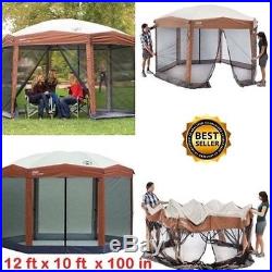 Coleman Event Shelter Screen House Mosquito Patio Garden Camping Tent Gazebo Dry