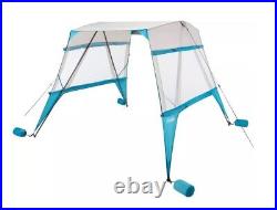 Coleman Go Shade Backpack 7'x7' Shelter Caribbean Blue NEW