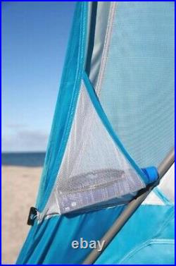 Coleman Go Shade Backpack 7'x7' Shelter Caribbean Blue NEW
