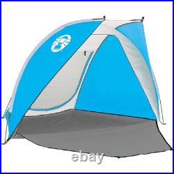 Coleman Go-Shade Backpack Shelter 7x7 Shade Shelter Camp Beach 2000037512 BLUE