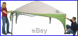 Coleman Instant Beach Canopy UVGuard Roof Vents Wheeled Carry Bag 12 x 12 Lt Wt