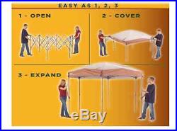 Coleman Instant Canopy 12 x 10 Instant Screened Camping Hiking Park Ball Games
