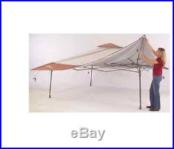 Coleman Instant Canopy Shelter 13 x 13 Camping Tailgating Bbq Wheeled Carry Bag