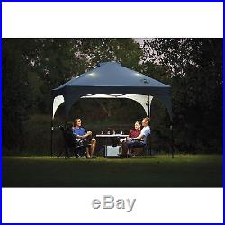 Coleman Instant Canopy with LED Lighting System Brown One. New, Free Shipping