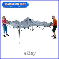 Coleman Instant Canopy with Sunwall 10' x 10' Shelter Outdoor Camping Yard NEW