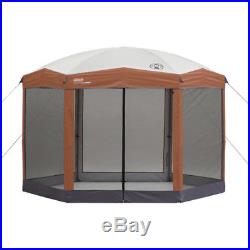 Coleman Instant Screened Canopy 12 x 10 FAST set up, 8 ft tall New Camping