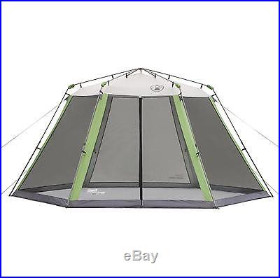 Coleman Instant Screened Shelter Canopy Tent Camping Outdoors Screen