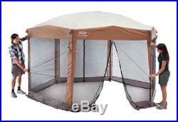 Coleman Large Screened Canopy Tent Outdoor Camping Beach Patio Portable Covered