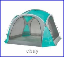 Coleman Mountain View Screendome Shelter, Center Height 7 ft 6 in, Teal / Gray