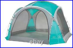 Coleman Mountain View Screendome Shelter Tent Teal and Gray 12x12