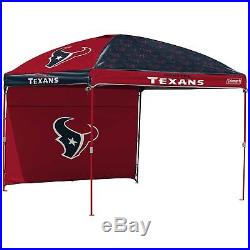 Coleman NFL 10' x 10' Dome Canopy with Wall Houston Texans Brand New