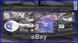 Coleman NFL Team Logo Easy Tailgate Canopy withWall 10x10 Deluxe Oakland Raiders