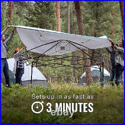 Coleman OneSource 10x10 Canopy Shelter Tent with LED Light & Rechargeable Battery