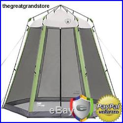 Coleman Quick Pitch Screen House Tent Bug Screen Shelter Sun Shade Canopy Minute