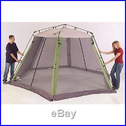Coleman Screen Tent Sun Cover Camping Houses Rooms 15 X 13 Instant Screened