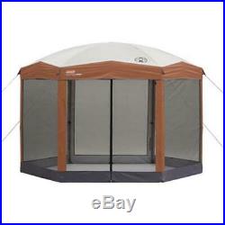 Coleman Screened Canopy And Sun Shelter With 1-Min Set-Up Camping 12X10 Tent New