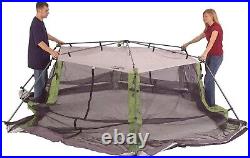 Coleman Screened Canopy Tent 15 x 13 Screened Sun Shelter Instant Setup Beach
