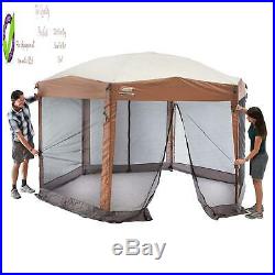 Coleman Screened Canopy Tent With Instant Setup Back Home Screenhouse Sets Up