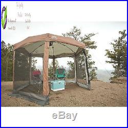 Coleman Screened Canopy Tent With Instant Setup Back Home Screenhouse Sets Up