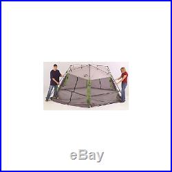 Coleman Screened Canopy Tent with Instant Setup Back Home Screenhouse 15 x 13 ft