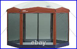 Coleman Screened Canopy Tent with Instant Setup Back Home Screenhouse Sets up