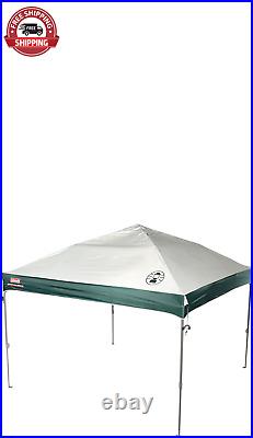 Coleman Straight Leg Instant Outdoor Canopy Shelter, 10 X 10, Tan & Black