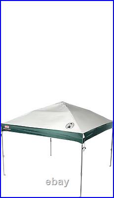 Coleman Straight Leg Instant Outdoor Canopy Shelter 10 X 10 Tan & Black Durable